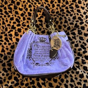 Purple Juicy Couture Royalty Y2K Vintage Bag